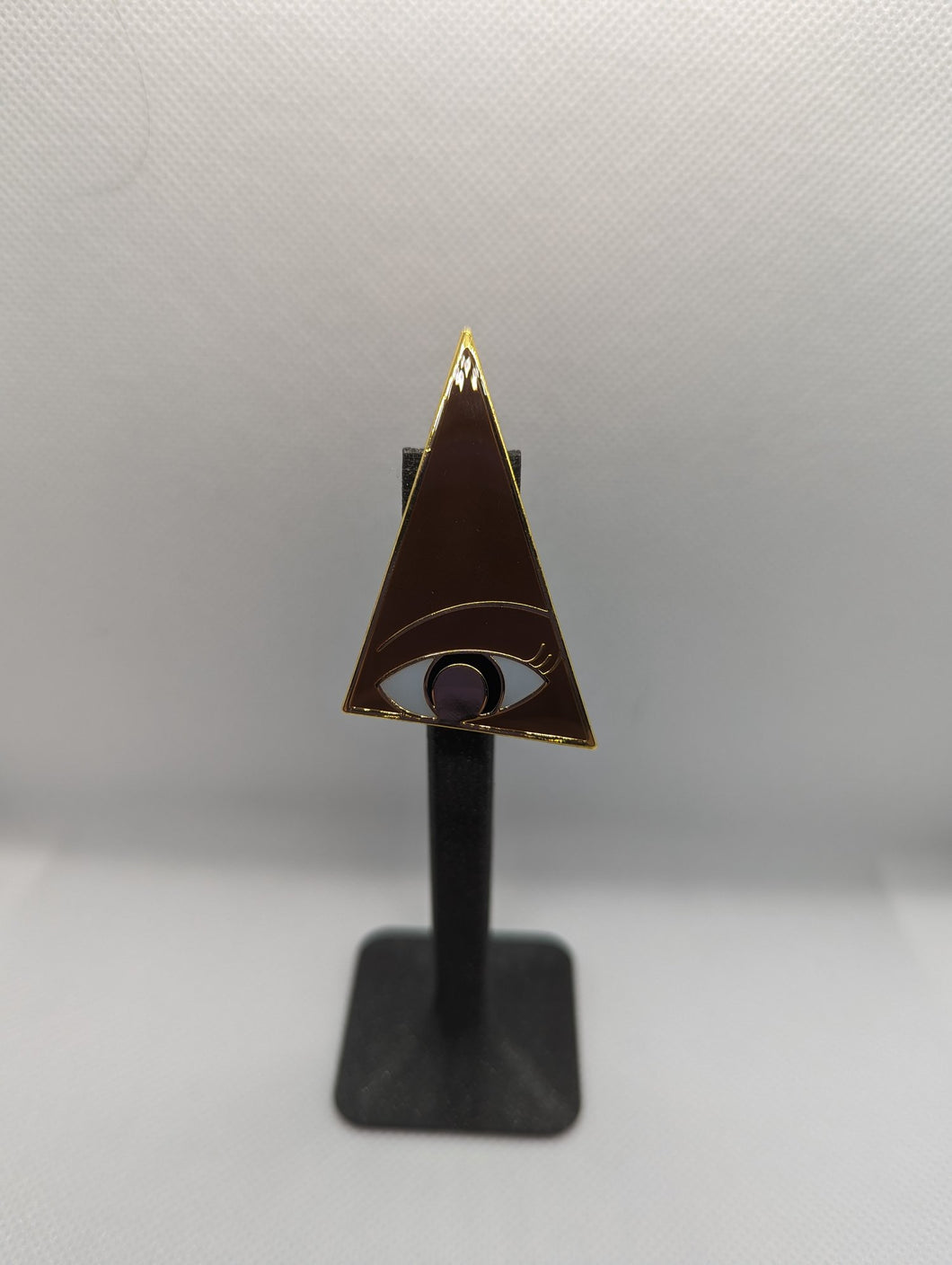 Eyesosceles Triangles Enamel Pins - Lots of Finishes!