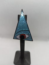 Load image into Gallery viewer, Eyesosceles Triangles Enamel Pins - Lots of Finishes!
