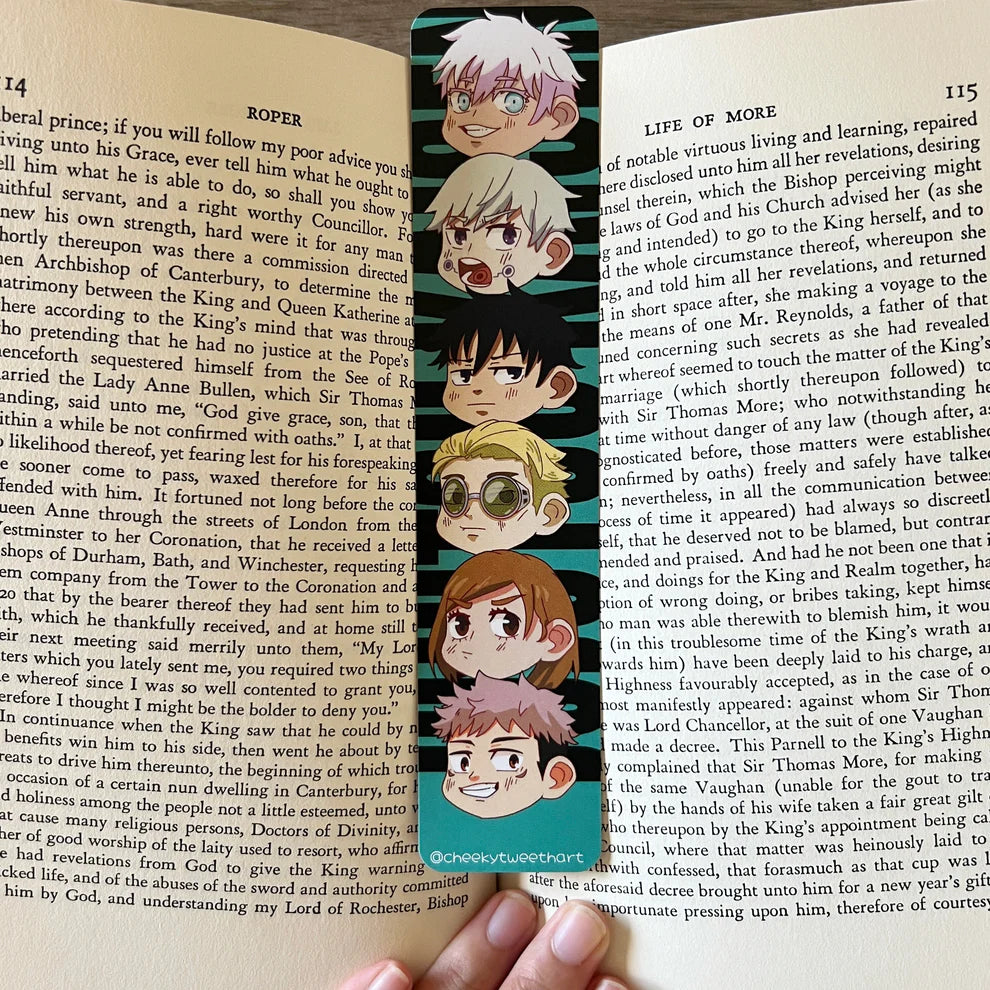 Adorable Glossy Anime Bookmark Chibi Character Print With Tassel or Without  Glossy Cardstock One-sided - Etsy Sweden