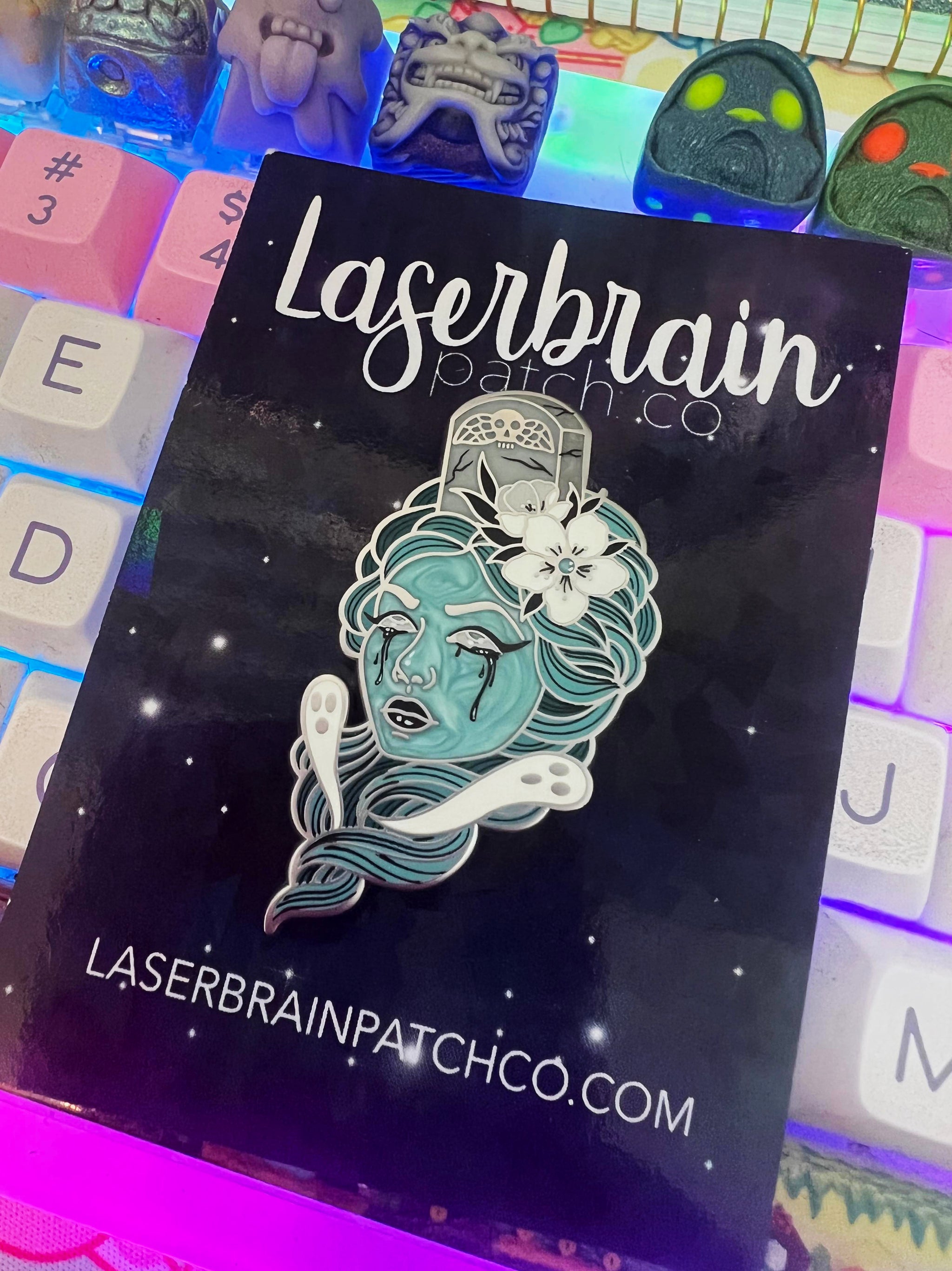 Laserbrain Owl selling Pin