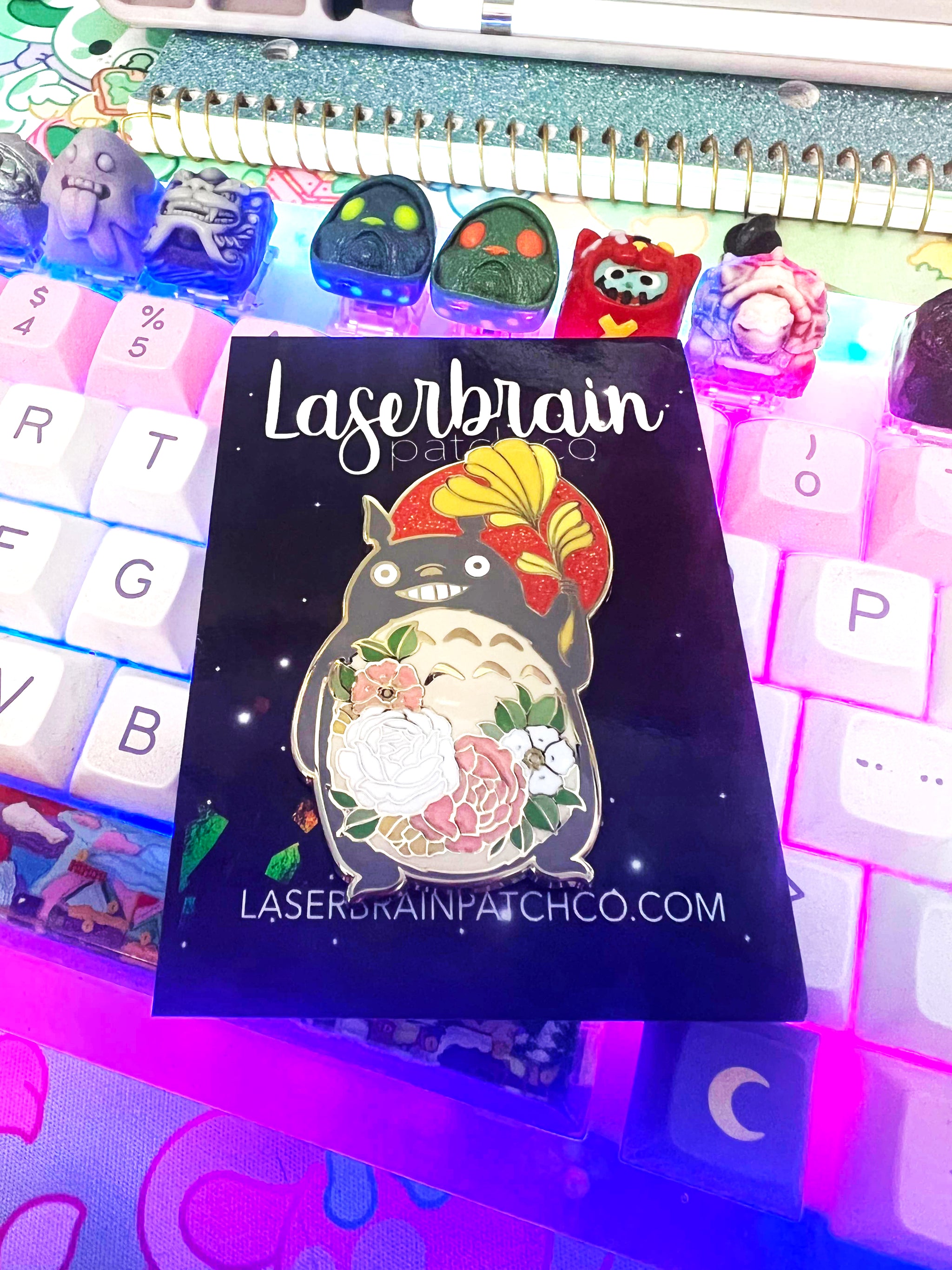 Laserbrain Owl Pin newest