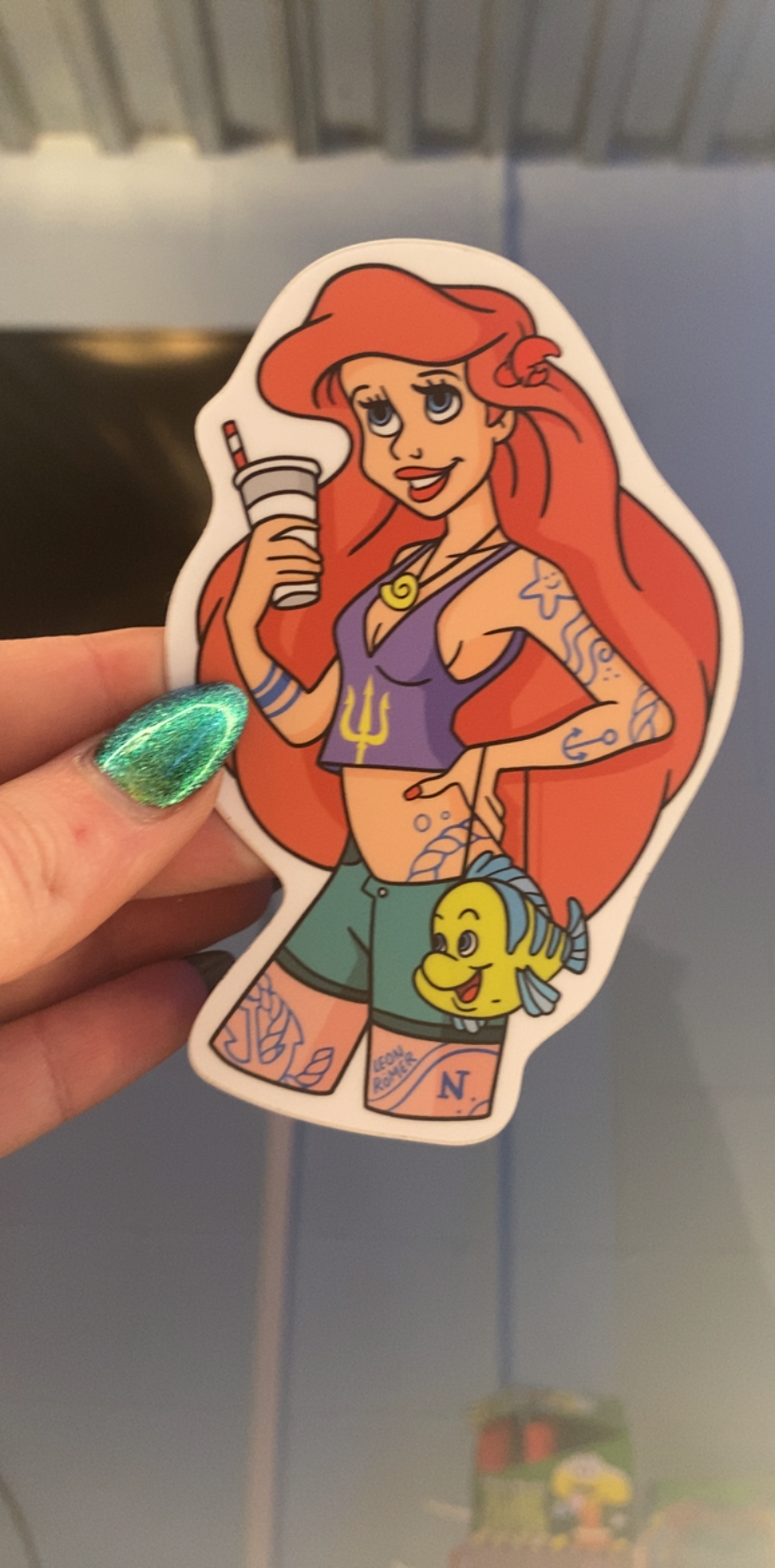 ariel the little mermaid hipster