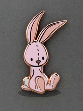 Load image into Gallery viewer, SNUGGLE BUN ENAMEL PIN
