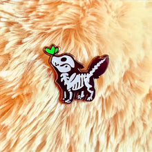 Load image into Gallery viewer, Death (Glow in the Dark) / Good Boi Pin / Mr. Fox and Friends Collection
