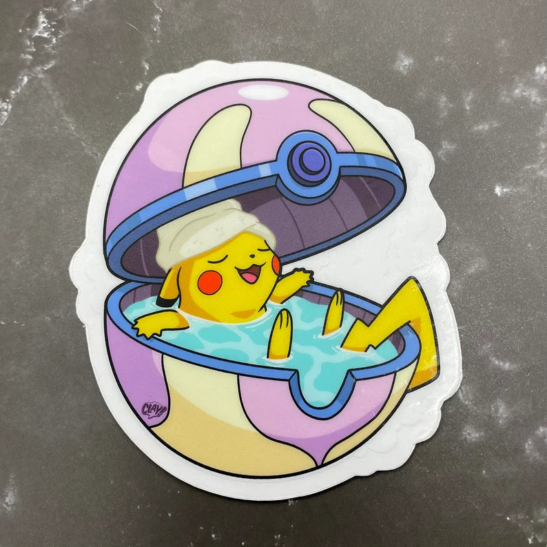 Self Care vinyl sticker