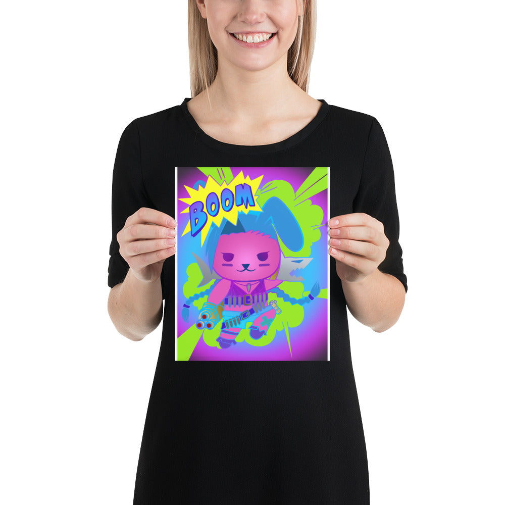 Amazedoodle's July 2022 BizBaz @ Home Jinxed Doki Coloring Page Print!